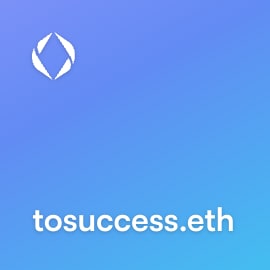 NFT called tosuccess.eth