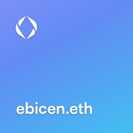 NFT called ebicen.eth