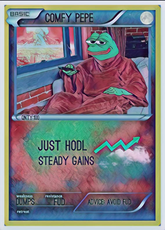 NFT called COMFY PEPE