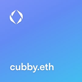 NFT called cubby.eth