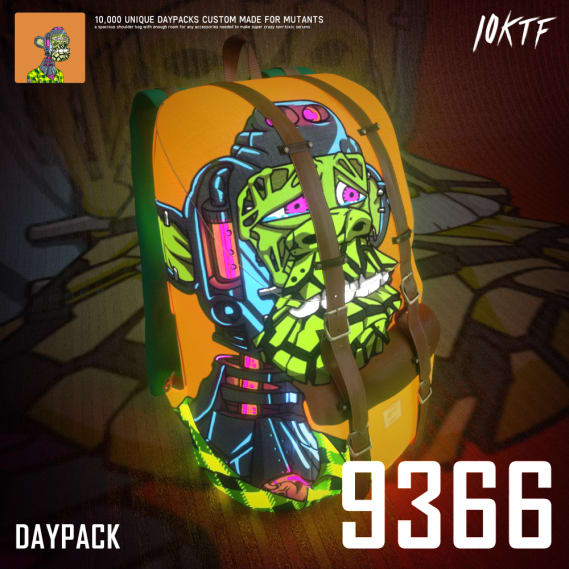 NFT called Mutant Daypack #9366