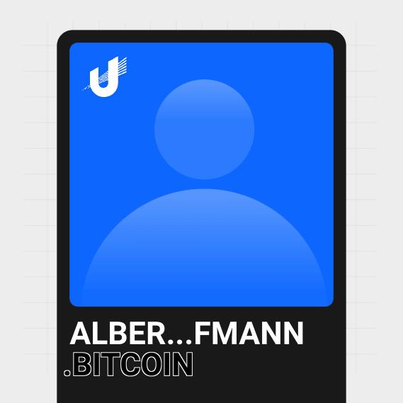 NFT called alberthofmann.bitcoin