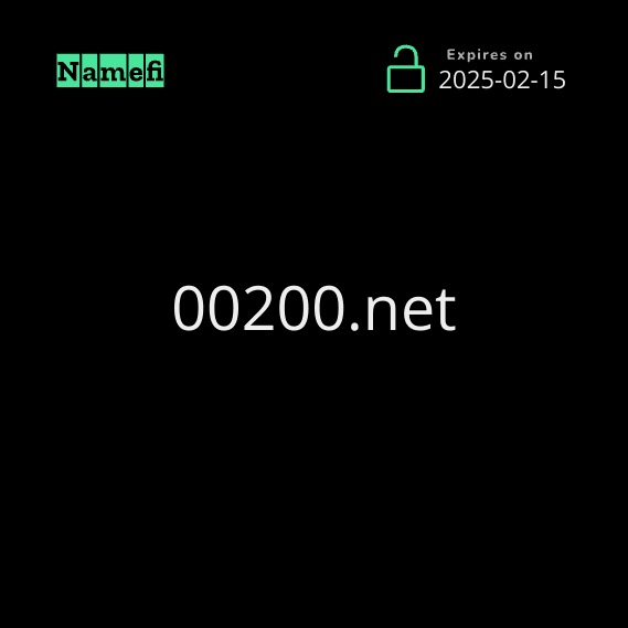 NFT called 00200.net