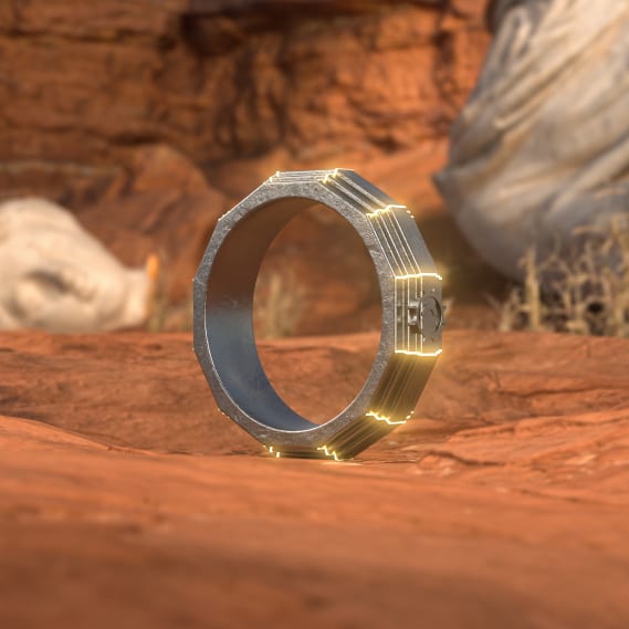 NFT called "Rage Bender" Titanium Ring of Power +1