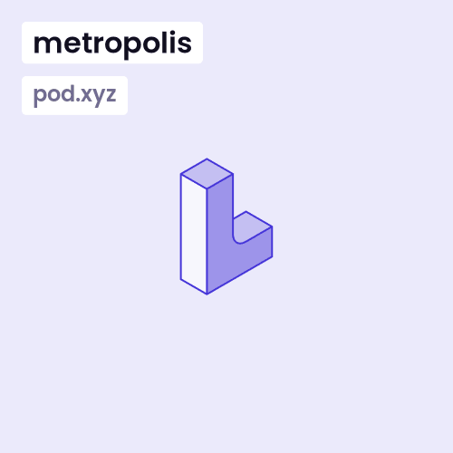 NFT called metropolis.pod.xyz