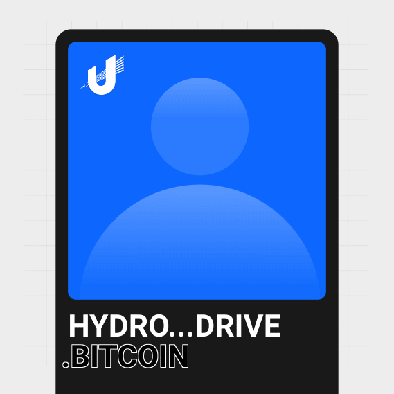 NFT called hydrogendrive.bitcoin