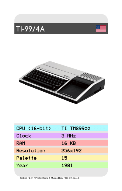 NFT called TI-99 4A