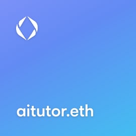 NFT called aitutor.eth