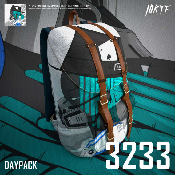 NFT called 0N1 Daypack #3233