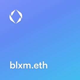 NFT called blxm.eth