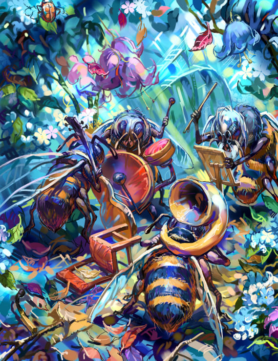 NFT called The Bee Symphony