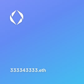 NFT called 333343333.eth