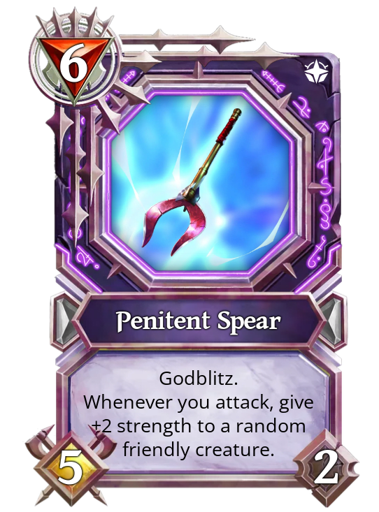 NFT called Penitent Spear ID #2198007