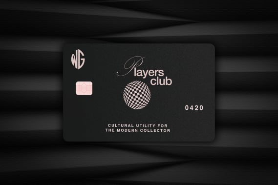 NFT called PLAYERS CLUB BLACK CARD