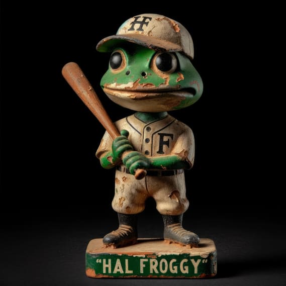 NFT called Hal Froggy Bobblehead #384