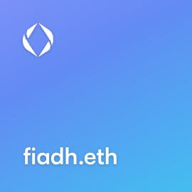 NFT called fiadh.eth