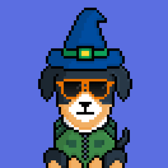 NFT called Pixel Puppers #2442