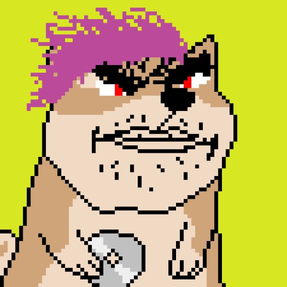 NFT called Blocky Doge 3 #1033