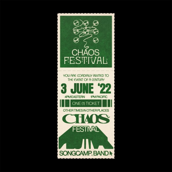 NFT called Chaos Festival Ticket