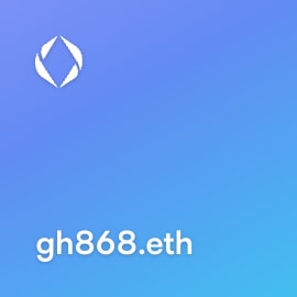 NFT called gh868.eth