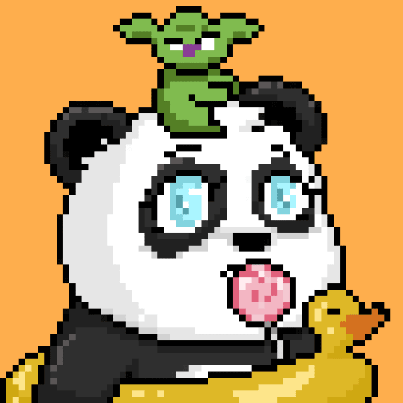 NFT called Pixel Panda #956