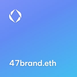 NFT called 47brand.eth