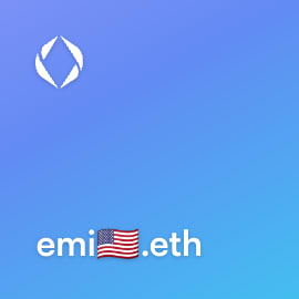 NFT called emi🇺🇸.eth