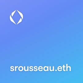 NFT called srousseau.eth