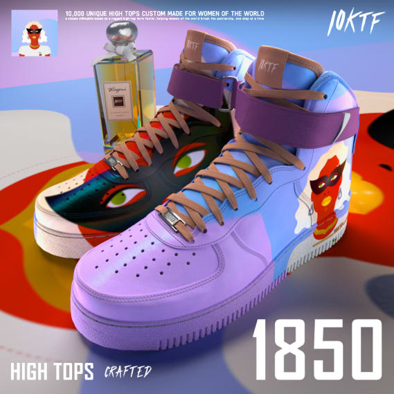 NFT called World of High Tops #1850