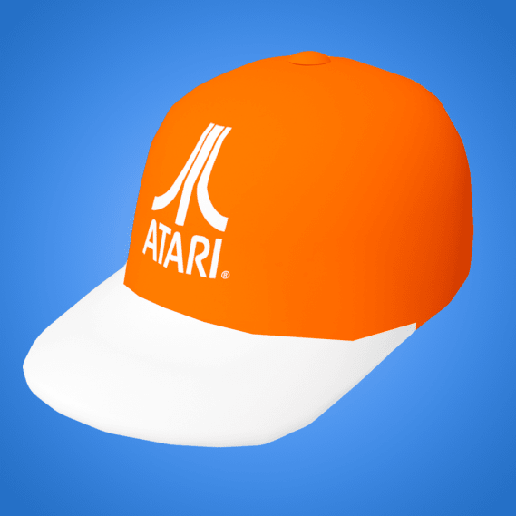 NFT called Orange Atari Cap