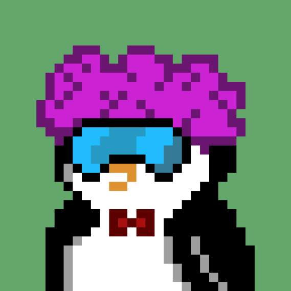 NFT called PixelPenguin 1960