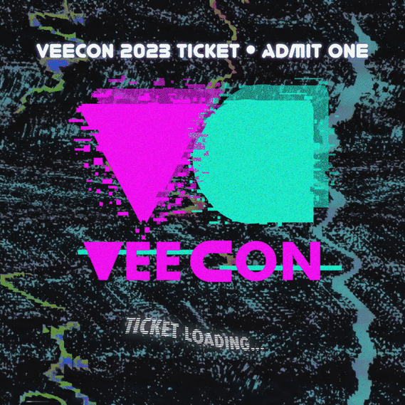 NFT called VeeCon 2023 Ticket #1800