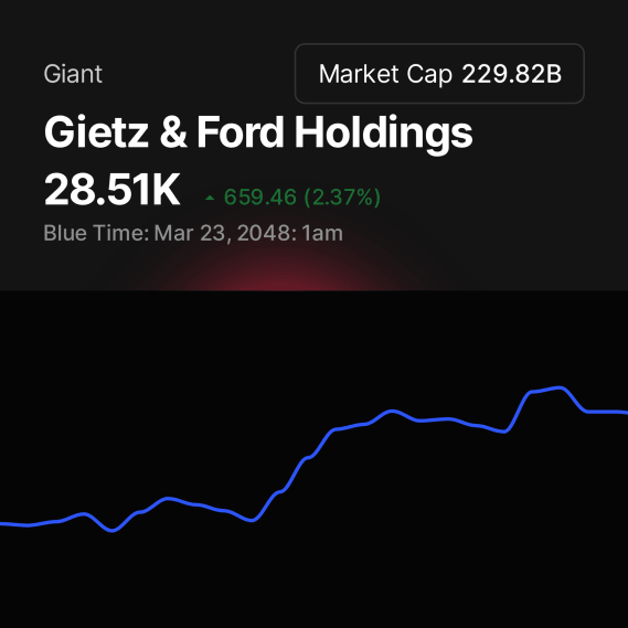 NFT called Gietz & Ford Holdings 