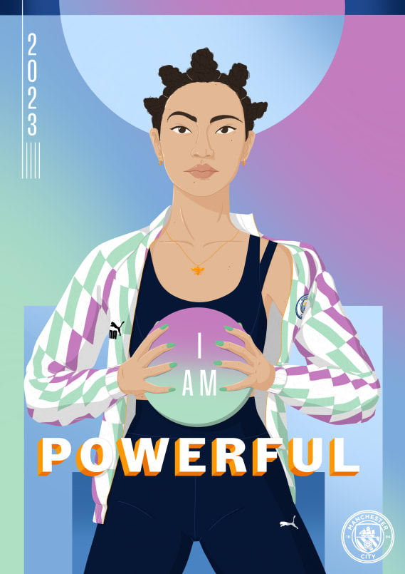 NFT called I am POWERFUL #400