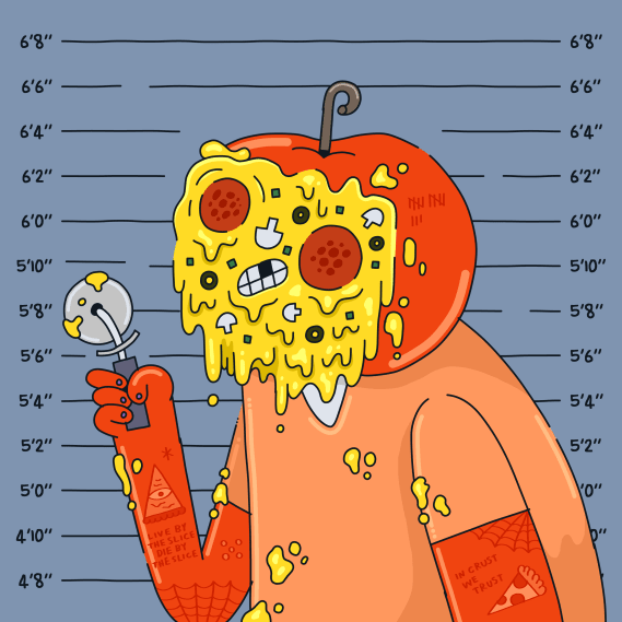 NFT called Pizza Face