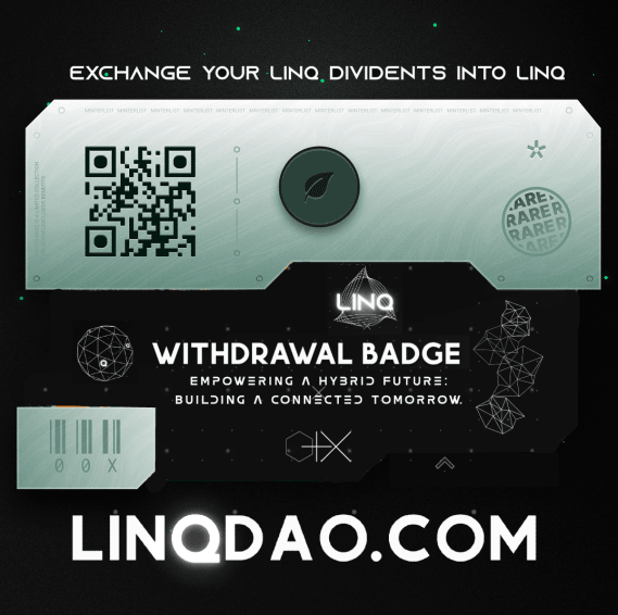NFT called LinQ: Withdrawal Badge #2
