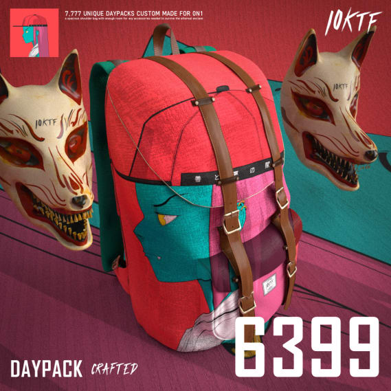 NFT called 0N1 Daypack #6399