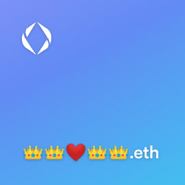 NFT called 👑👑❤👑👑.eth