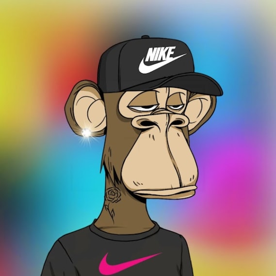 NFT called NIKE  APE #56