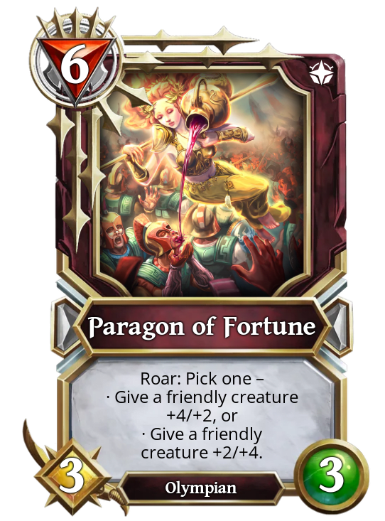 NFT called Paragon of Fortune ID #30109075