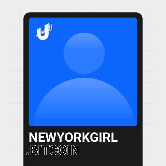NFT called newyorkgirl.bitcoin