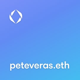 NFT called peteveras.eth