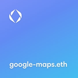 NFT called google-maps.eth