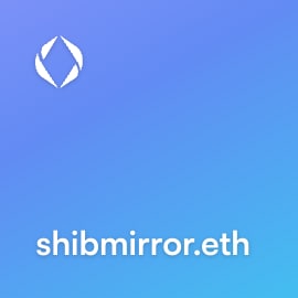 NFT called shibmirror.eth