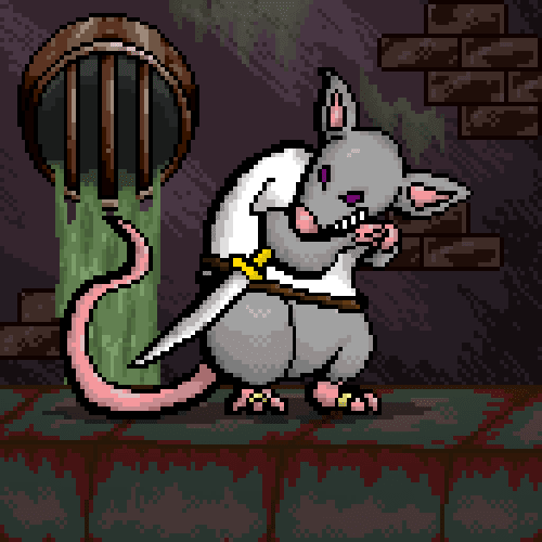 NFT called Pixelrat #4351