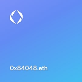 NFT called 0x84048.eth