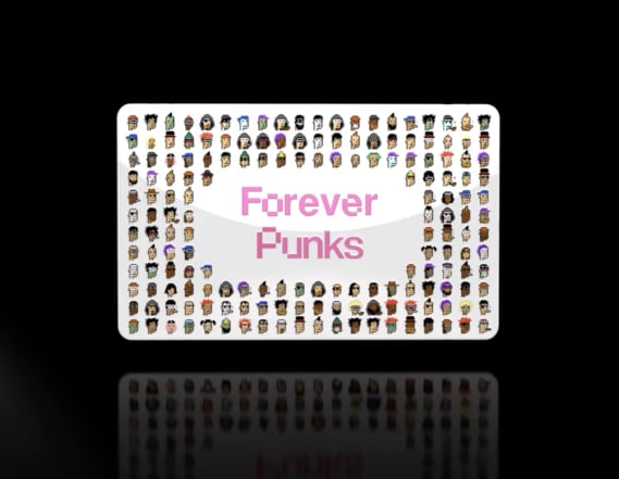 NFT called Foreverpunks Community Pass #374/1000