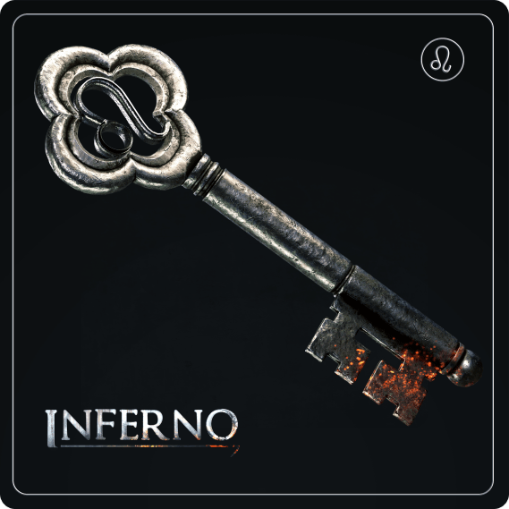 NFT called Inferno Key #659