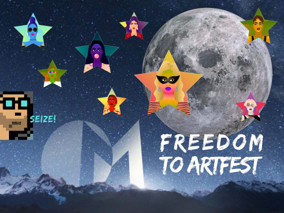 NFT called Freedom to Artfest