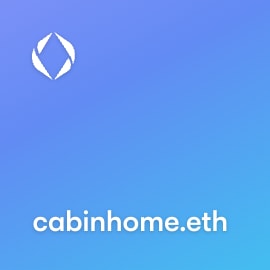 NFT called cabinhome.eth